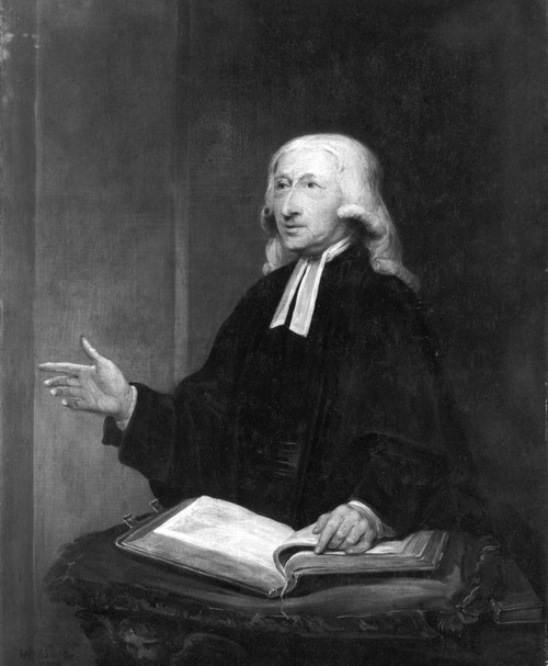 John Wesley (1703-1791). /Nenglish Theologian And Founder Of Methodism. Oil On Canvas, 1788, By William Hamilton. Poster Print by Granger Collection - Item # VARGRC0027395