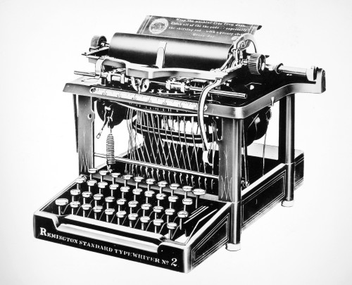 Remington Typewriter. /Nthe Remington Standard Typewriter No. 2, 1890S. Poster Print by Granger Collection - Item # VARGRC0004687