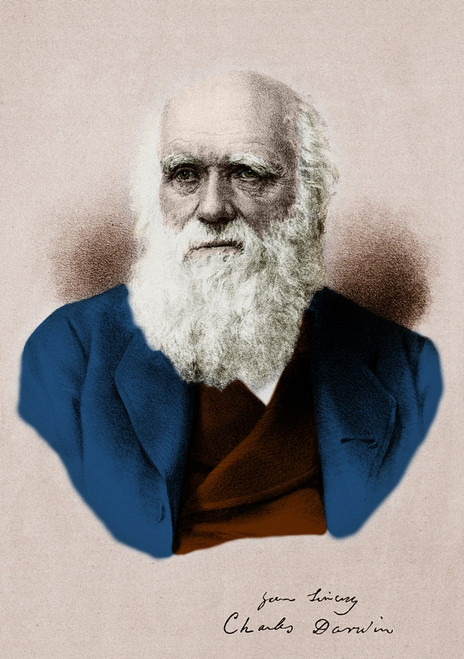 Charles Darwin, English Naturalist Poster Print by Science Source - Item # VARSCIJC3249