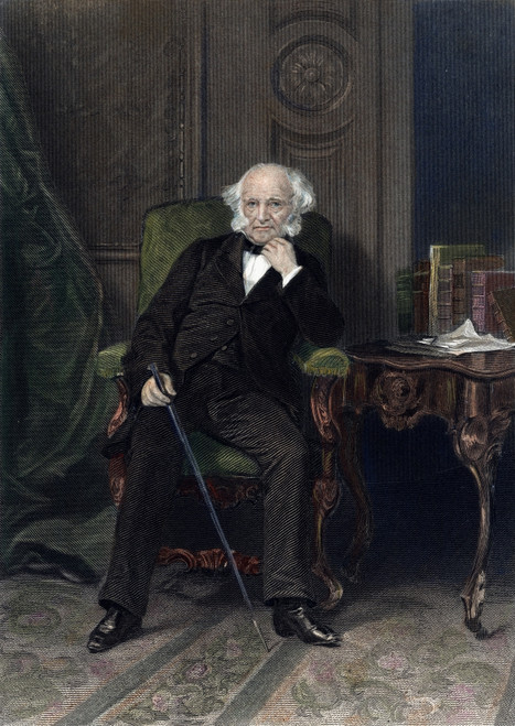 Martin Van Buren (1782-1862). Eighth President Of The United States. Engraving, 1862. Poster Print by Granger Collection - Item # VARGRC0029164