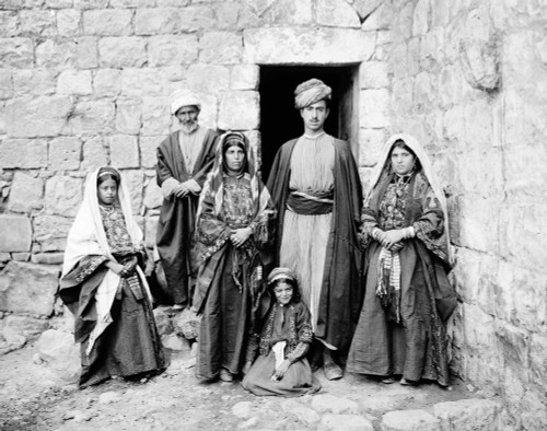 Ramallah: Family, C1910. /Na Palestinian Family In Ramallah. Photograph, C1910. Poster Print by Granger Collection - Item # VARGRC0130612