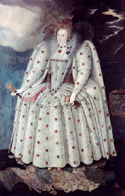 Queen Elizabeth I /N(1533-1603). Queen Of England And Ireland, 1558-1603. Oil On Canvas, C1592, By Marcus Gheeraerts The Younger. Poster Print by Granger Collection - Item # VARGRC0057138 Queen Elizabeth I /N(1533-1603). Queen Of England And Ireland, 1558-1603. Oil On Canvas, C1592, By Marcus Gheeraerts The Younger. Poster Print by Granger Collection - Item # VARGRC0057138