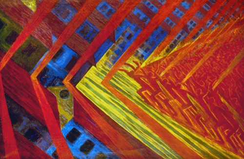 Russolo: Revolution, 1911. /N'The Revolution.' Oil On Canvas By Luigi Russolo, 1911. Poster Print by Granger Collection - Item # VARGRC0018520