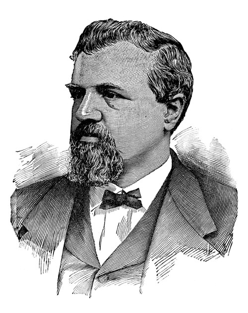 James Clair Flood (1826-1889). /Namerican Banker, Capitalist And Silver King. Wood Engraving, 19Th Century. Poster Print by Granger Collection - Item # VARGRC0045915