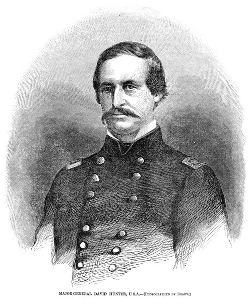 David Hunter (1802-1886). /Namerican Army Officer. Wood Engraving, 1863. Poster Print by Granger Collection - Item # VARGRC0053558 David Hunter (1802-1886). /Namerican Army Officer. Wood Engraving, 1863. Poster Print by Granger Collection - Item # VARGRC0053558