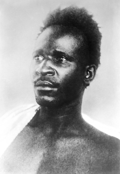 Wwi: Prisoner Of War, C1914. /Na Soldier From The French Forces, Possibly A Senegalese Tirailleur, Taken Prisoner By The Germans. Photograph, C1914. Poster Print by Granger Collection - Item # VARGRC0353598