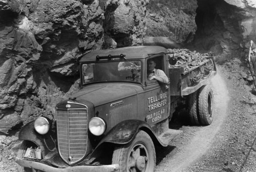 Colorado: Mining, 1940. /Na Truck Bringing Ore From The Gold Mine In Telluride, Colorado. Photograph By Russell Lee, 1940. Poster Print by Granger Collection - Item # VARGRC0266521