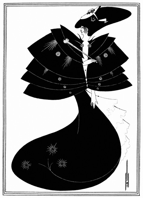 Beardsley: Salome. /N'The Black Cape.' Pen-And-Ink Drawing By Aubrey Vincent Beardsley For Oscar Wilde'S 'Salome.' Poster Print by Granger Collection - Item # VARGRC0035804 Beardsley: Salome. /N'The Black Cape.' Pen-And-Ink Drawing By Aubrey Vincent Beardsley For Oscar Wilde'S 'Salome.' Poster Print by Granger Collection - Item # VARGRC0035804