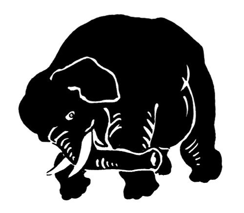 Republican Elephant, 1874. /Nthe Republican Elephant: Adapted After Thomas Nast'S Creation In An 1874 Cartoon. Poster Print by Granger Collection - Item # VARGRC0054118