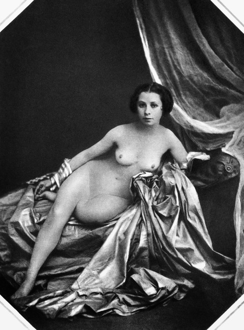 Nude Posing, 1855. /Nphotographed In 1855 By The Bisson Brothers, Paris, France. Poster Print by Granger Collection - Item # VARGRC0097392