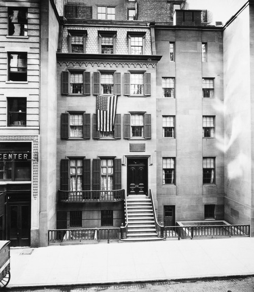 Theodore Roosevelt /N(1858-1919). 26Th President Of The United States. The House At 28 East 20Th Street, New York City, Where President Theodore Roosevelt Was Born On 27 October 1858. Poster Print by Granger Collection - Item # VARGRC0066920 Theodore Roosevelt /N(1858-1919). 26Th President Of The United States. The House At 28 East 20Th Street, New York City, Where President Theodore Roosevelt Was Born On 27 October 1858. Poster Print by Granger Collection - Item # VARGRC0066920