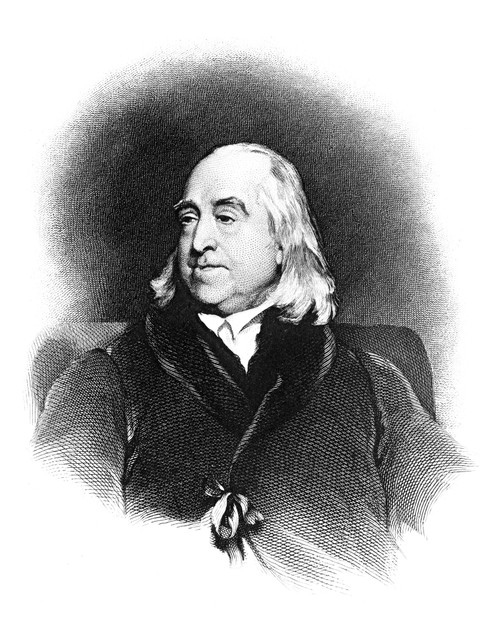 Jeremy Bentham (1748-1832). /Nenglish Jurist And Philosopher. Steel Engraving After A Painting, 1829, By Henry William Pickersgill. Poster Print by Granger Collection - Item # VARGRC0041632