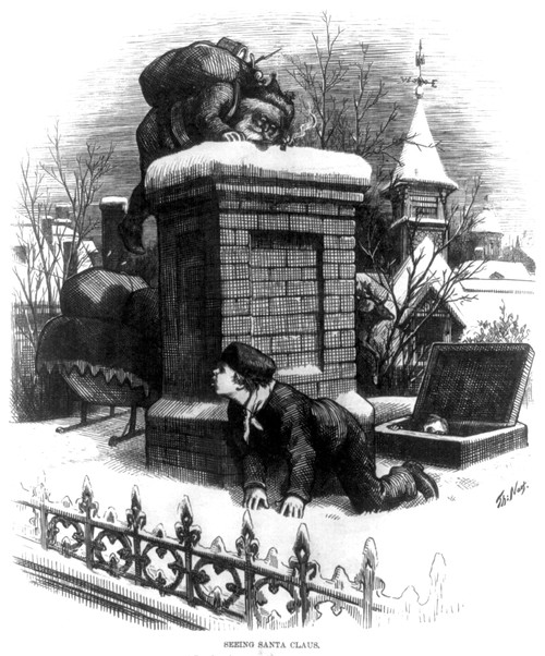 Seeing Santa Claus, 1876 Poster Print by Science Source - Item # VARSCIJA9472
