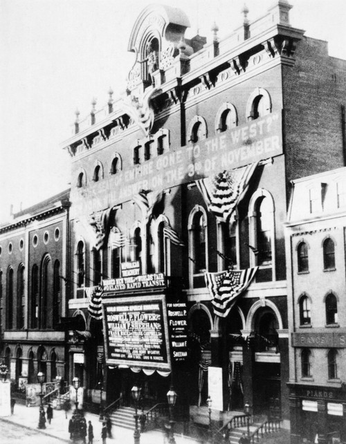 Tammany Hall, C1880. /Ntammany Hall, Photographed C1880, When Located On The North Side Of 14Th Street Between Irving Place And Third Avenue. Poster Print by Granger Collection - Item # VARGRC0035459