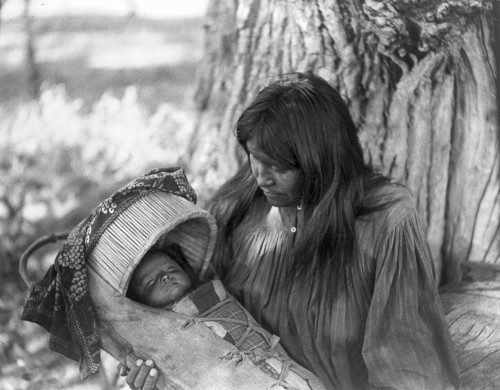 Apache Woman & Child, C1906. /Nan Apache Woman Holding An Infant In A Cradleboard. Photograph By Edward Curtis, C1906. Poster Print by Granger Collection - Item # VARGRC0114269 Apache Woman & Child, C1906. /Nan Apache Woman Holding An Infant In A Cradleboard. Photograph By Edward Curtis, C1906. Poster Print by Granger Collection - Item # VARGRC0114269