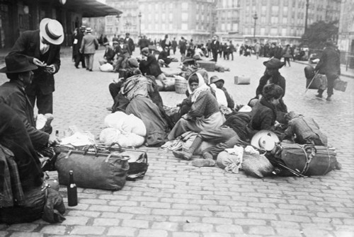 Wwi: Refugees, C1914. /Nrefugees Outside Of The Paris-Gare De Lyon Railway Station During World War I. Photograph, C1914. Poster Print by Granger Collection - Item # VARGRC0354221 Wwi: Refugees, C1914. /Nrefugees Outside Of The Paris-Gare De Lyon Railway Station During World War I. Photograph, C1914. Poster Print by Granger Collection - Item # VARGRC0354221