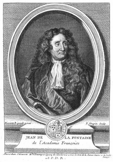 Jean De La Fontaine /N(1621-1695). French Fabulist. Copper Engraving, French, 1777. Poster Print by Granger Collection - Item # VARGRC0027341