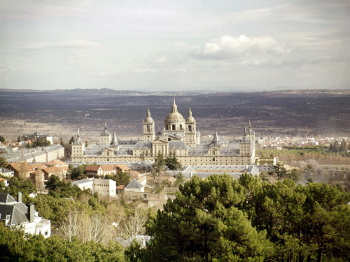 Spain: Escorial Palace. /Nroyal Escorial Palace, Constructed During The Reign Of Philip Ii (1527-1598). Poster Print by Granger Collection - Item # VARGRC0104940