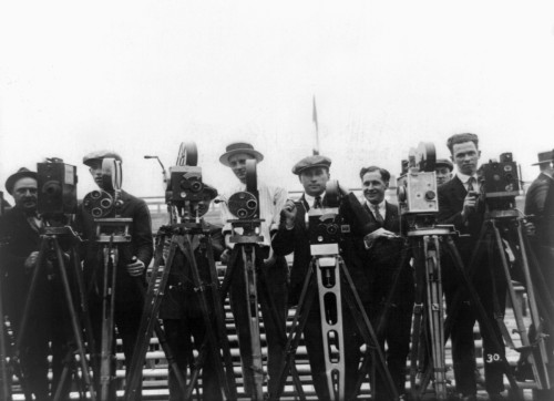 Newsreel Cameramen, 1921. /Nnewsreel Cameramen At The Jack Dempsey Vs. George Carpentier Boxing Match At Boyle'S Thirty Acres Arena, Jersey City, New Jersey, 1921. Poster Print by Granger Collection - Item # VARGRC0126354 Newsreel Cameramen, 1921. /Nnewsreel Cameramen At The Jack Dempsey Vs. George Carpentier Boxing Match At Boyle'S Thirty Acres Arena, Jersey City, New Jersey, 1921. Poster Print by Granger Collection - Item # VARGRC0126354