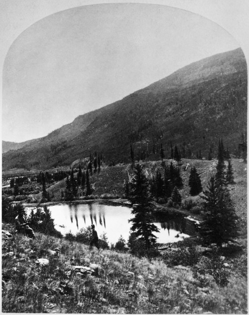 Wheeler Expedition, 1874. /Nbeaver Lake, Canejos Canyon, Colorado, Photographed By Timothy H. O'Sullivan During The Geological Survey Led By George M. Wheeler, 1874. Poster Print by Granger Collection - Item # VARGRC0130976