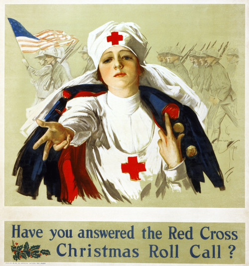 Red Cross Poster, C1918. /Namerican Red Cross Recruitment Poster During World War I. Lithograph By Harrison Fisher, C1918. Poster Print by Granger Collection - Item # VARGRC0162781 Red Cross Poster, C1918. /Namerican Red Cross Recruitment Poster During World War I. Lithograph By Harrison Fisher, C1918. Poster Print by Granger Collection - Item # VARGRC0162781