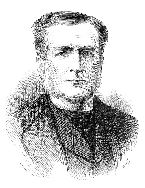John Blackwood (1818-1879). /Nenglish Publisher. Wood Engraving, 1879. Poster Print by Granger Collection - Item # VARGRC0053008
