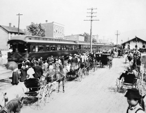 Mckinley Funeral, 1901. /Nthe Funeral Train Of President William Mckinley, 1901. Poster Print by Granger Collection - Item # VARGRC0090040