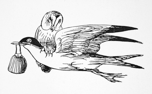 Lear: An Alphabet. /Ndrawing By Edward Lear From 'An Alphabet.' Poster Print by Granger Collection - Item # VARGRC0028204