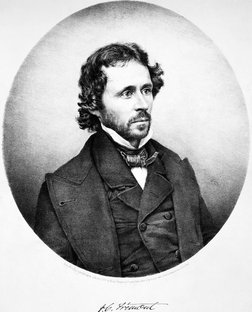 John C. Fremont (1813-1890). /Njohn Charles Fremont. American Explorer And Army Officer. Lithograph, American, 1850. Poster Print by Granger Collection - Item # VARGRC0017890