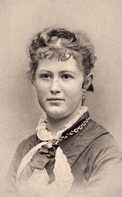 Women'S Hairstyle, C1890./Noriginal Carte-De-Visite Photograph Of A Young Woman, Chicago, C1890. Poster Print by Granger Collection - Item # VARGRC0093850