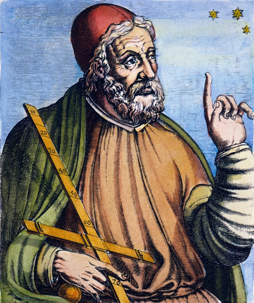 Image of PTOLEMY (2nd CENTURY A.D.) Claudius Ptolemaeus. Alexandrian  astronomer, mathematician and