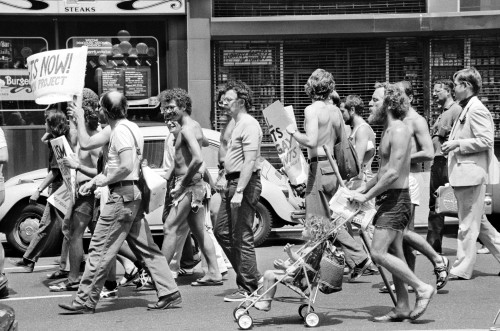 Gay Rights March, 1976. /Ngay Rights Demonstration During The Democratic National Convention In New York City, 11 July 1976. Photographed By Warren K. Leffler. Poster Print by Granger Collection - Item # VARGRC0126181