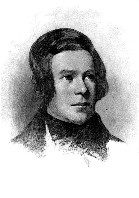 Robert Schumann /N(1810-1856). German Composer. Wood Engraving, 1893, By Thomas Johnson After A Watercolor. Poster Print by Granger Collection - Item # VARGRC0027681
