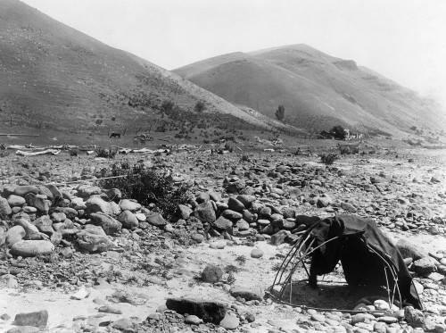 Sweat Lodge, C1910. /Na Nez Perce Sweat Lodge. Photograph By Edward S. Curtis, C1910. Poster Print by Granger Collection - Item # VARGRC0109413