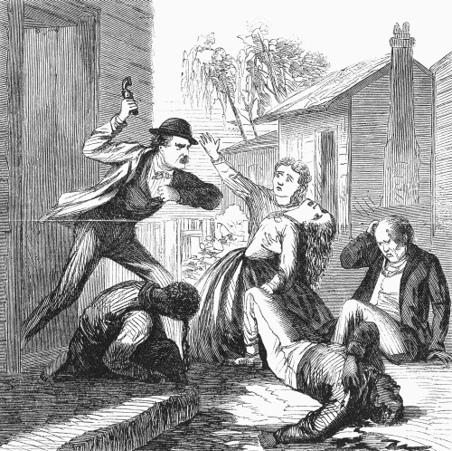 Criminal, 1868. /N'A Southern Desperado.' American Wood Engraving, 1868. Poster Print by Granger Collection - Item # VARGRC0093367