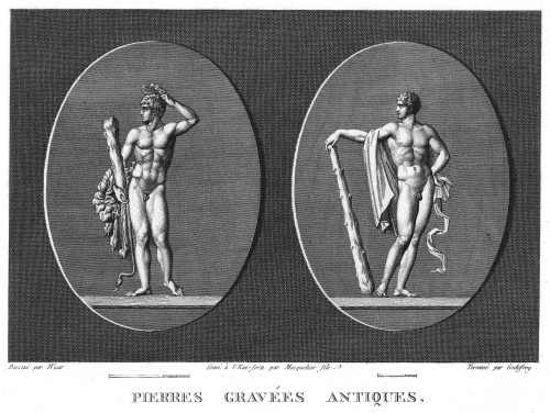 Hercules. /Netching, French, 18Th Century. Poster Print by Granger Collection - Item # VARGRC0040392