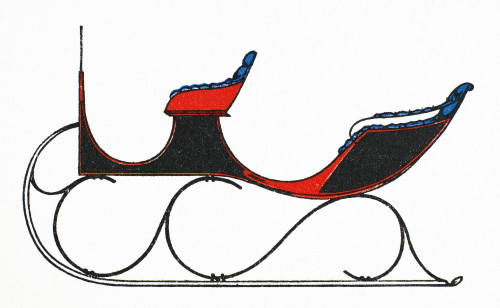 Sleigh, 19Th Century. /Nwater Color Made For Brewster And Company, New York, 19Th Century. Poster Print by Granger Collection - Item # VARGRC0099904
