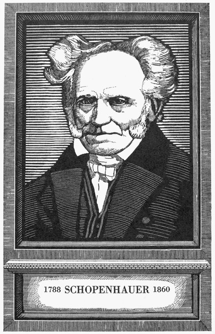 Arthur Schopenhauer /N(1788-1860). German Philosopher. Woodcut, English, 19Th Century. Poster Print by Granger Collection - Item # VARGRC0016971