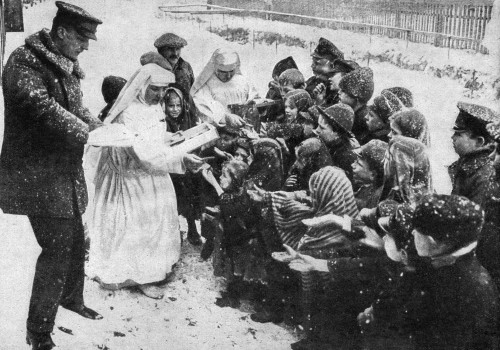 World War I: Nuns, 1915. /Nhungarian Nuns Traveling With A Hospital Train, Distributing Gifts To Impoverished Children In Poland During World War I. Photograph, 1915. Poster Print by Granger Collection - Item # VARGRC0370843