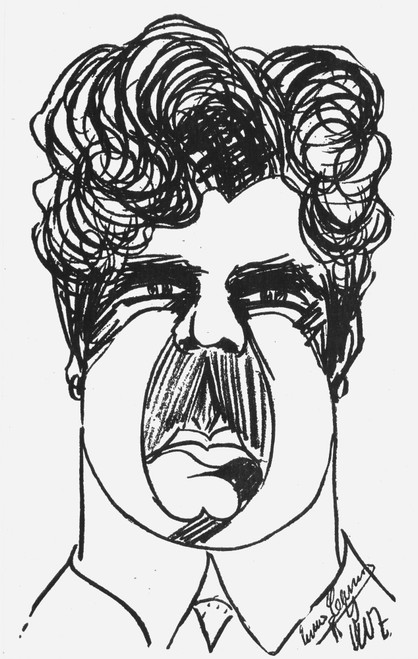 Pietro Mascagni (1863-1945). /Nitalian Composer. Caricature, 1907, By Enrico Caruso. Poster Print by Granger Collection - Item # VARGRC0013166