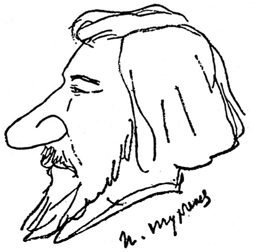 Ivan Turgenev (1818-1883). /Nrussian Writer. Self-Portrait In Pencil, Paris, France, 1878-79. Poster Print by Granger Collection - Item # VARGRC0035973