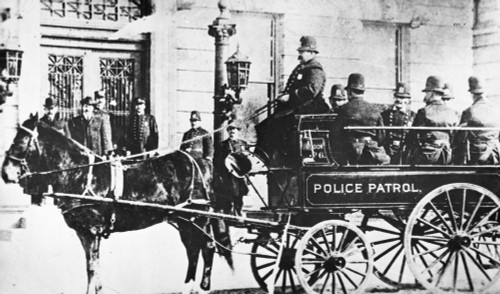 Police Wagon. /Nan American Police Wagon. Poster Print by Granger Collection - Item # VARGRC0092843