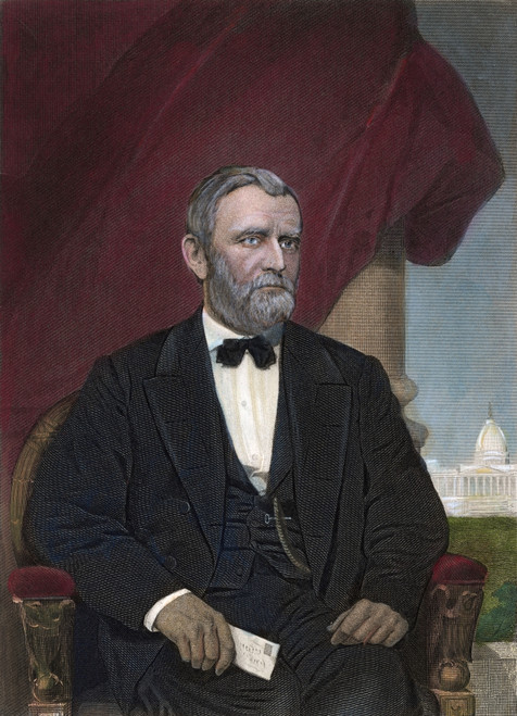 Ulysses S. Grant (1822-1885). 18Th President Of The United States. Engraving, 1869. Poster Print by Granger Collection - Item # VARGRC0165772