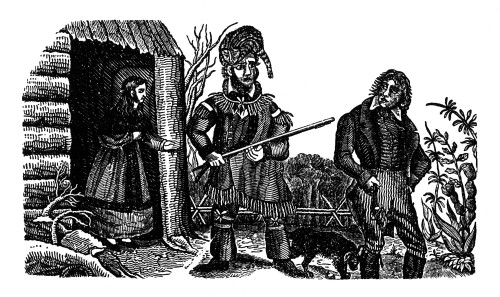 Crockett Almanac, 1836. /Nwoodcut From 'The Crockett Almanac,' Nashville, 1836. Poster Print by Granger Collection - Item # VARGRC0175396