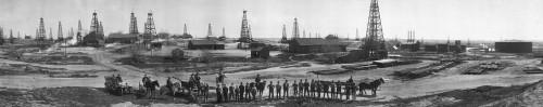 California: Oil Field. /Noil Field Of The Monte Cristi Oil Company, Kern County, California. Photographed C1910. Poster Print by Granger Collection - Item # VARGRC0108477