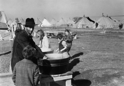 Arkansas: Refugees, 1937. /Nflood Refugees At A Camp In Forrest City, Arkansas. Photograph By Walker Evans, 1937. Poster Print by Granger Collection - Item # VARGRC0172635 Arkansas: Refugees, 1937. /Nflood Refugees At A Camp In Forrest City, Arkansas. Photograph By Walker Evans, 1937. Poster Print by Granger Collection - Item # VARGRC0172635