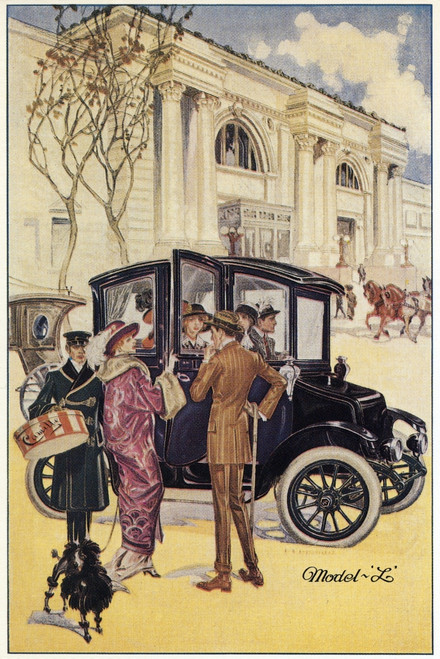 Ad: Electric Car, C1914. /Namerican Advertisement For The Ohio Electric Car Company Model L Automobile, C1914. Poster Print by Granger Collection - Item # VARGRC0526556
