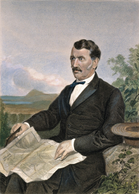 David Livingstone /N(1813-1873). Scottish Missionary And Explorer. Steel Engraving, 1872. Poster Print by Granger Collection - Item # VARGRC0009128
