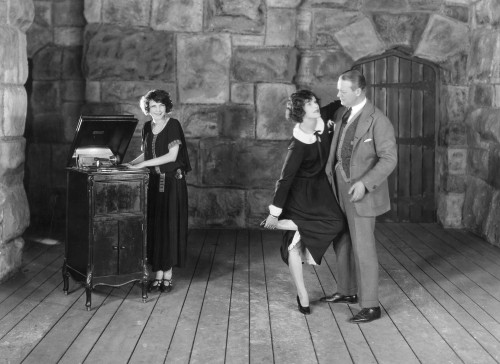 Phonograph, C1920. /Na Dance Lesson. Poster Print by Granger Collection - Item # VARGRC0043384