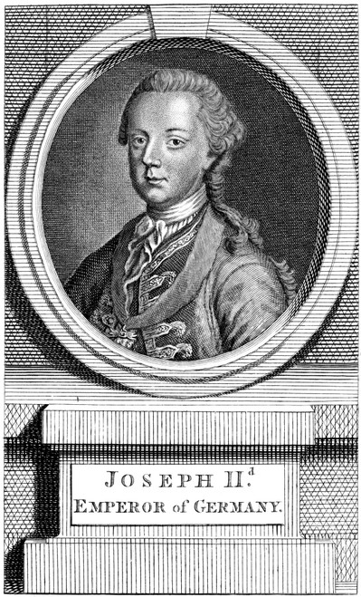 Joseph Ii (1741-1790). /Nking Of Germany, 1764-1790, And Holy Roman Emperor, 1765-1790. Copper Engraving, English, 18Th Century. Poster Print by Granger Collection - Item # VARGRC0004109